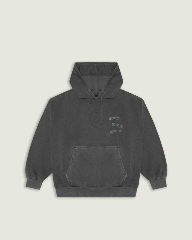 Moletom Pinned Up Retro Hoodie Black