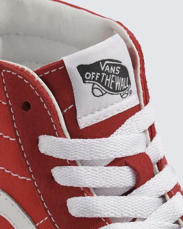 Tênis Sk8-Hi Vans Checkerboard Day Red True White