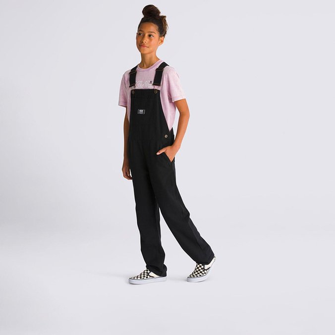 Macacão Groundwork Overall Black Infantil