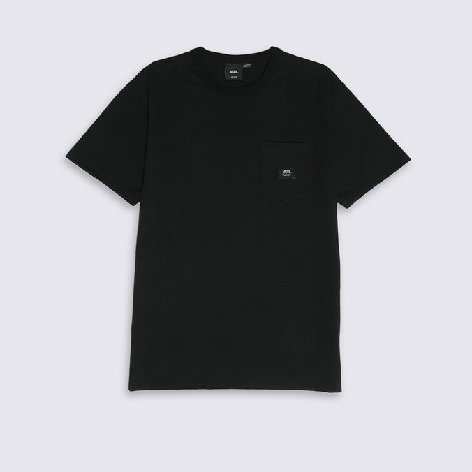 Camiseta Off The Wall Pocket II SS Black