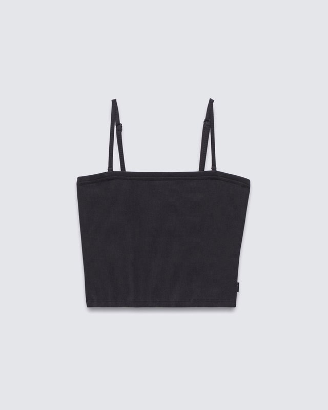 Camiseta Drew Rib Tube Top Black