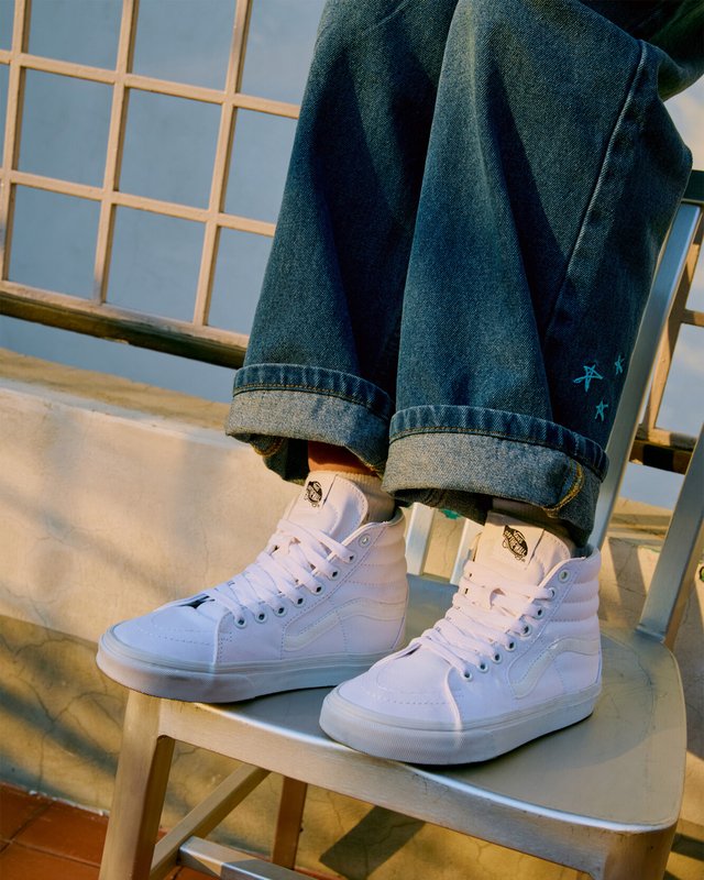 Tênis Sk8-Hi True White