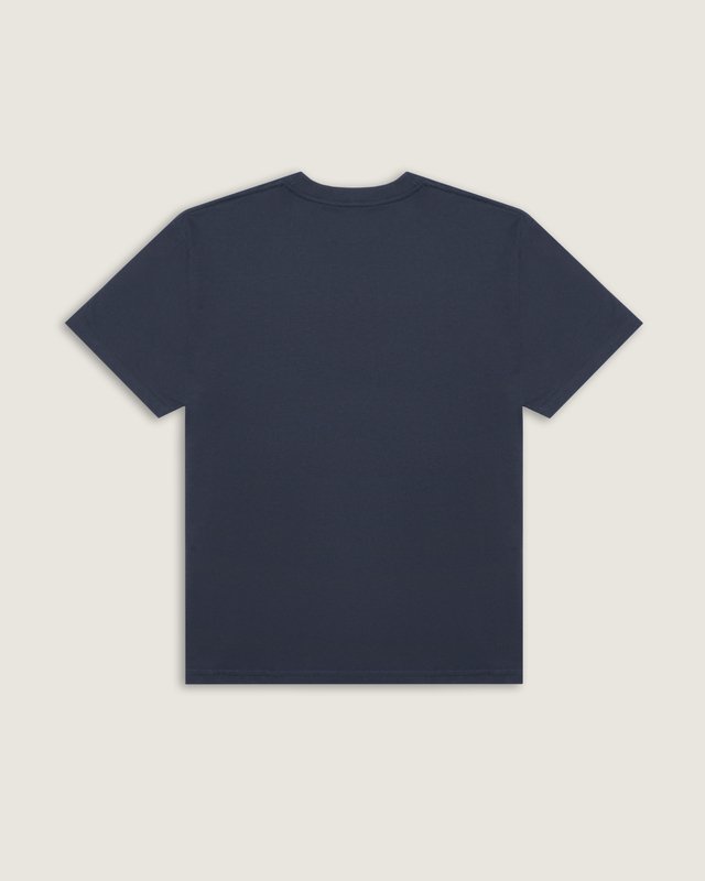 Camiseta Ss Hex Navy White-Waterfall