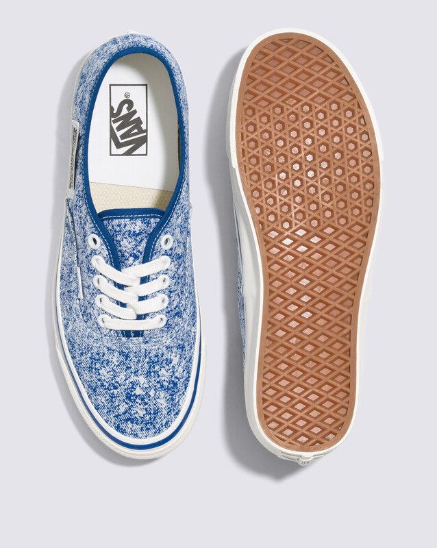 Tênis Authentic 44 Dx Anaheim Factory Og Acid Wash Blue