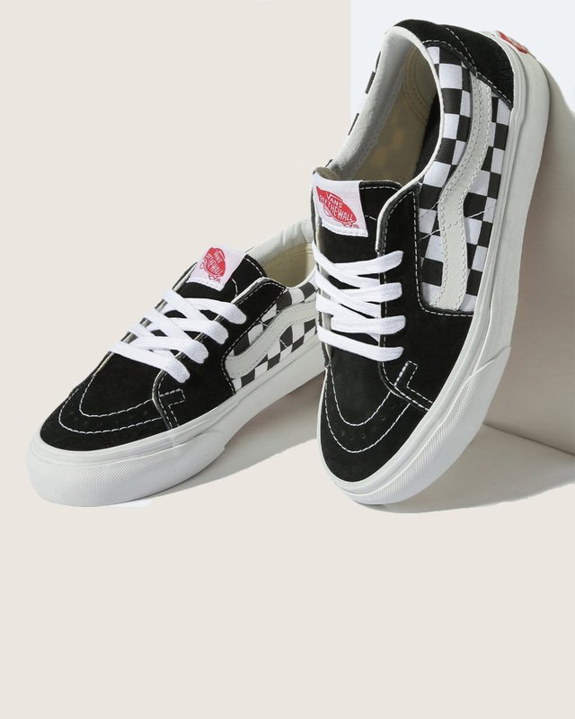 Tênis Sk8-Low Black Checkerboard