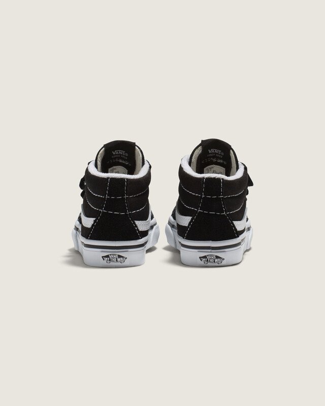 Tênis Sk8-Mid New Black True White Infantil