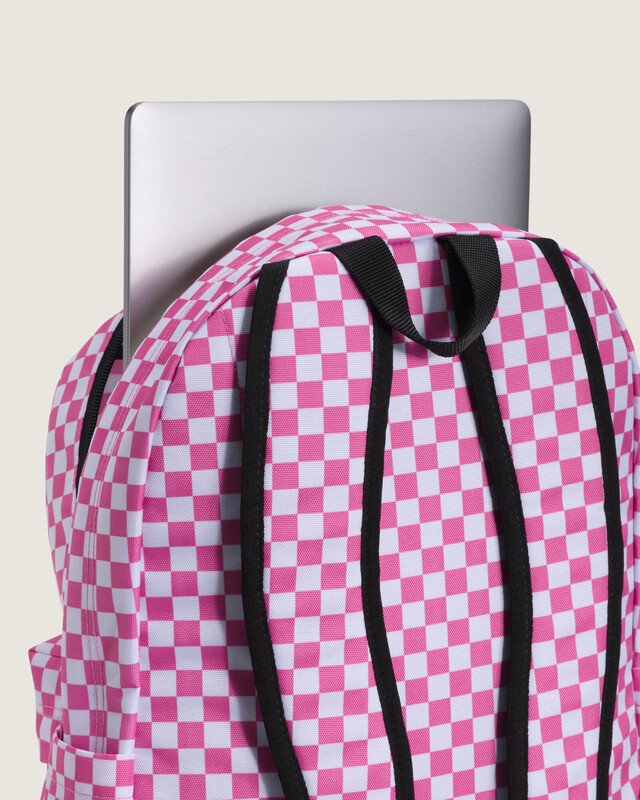Mochila Old Skool Check Pink Fizz Checkerboard
