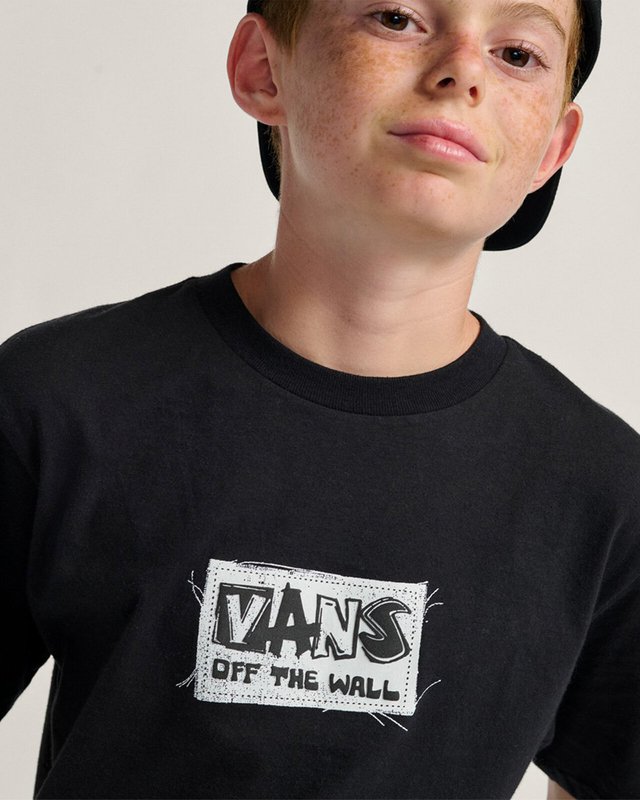 Camiseta Ss Diy Fx Black Infantil | Vans
