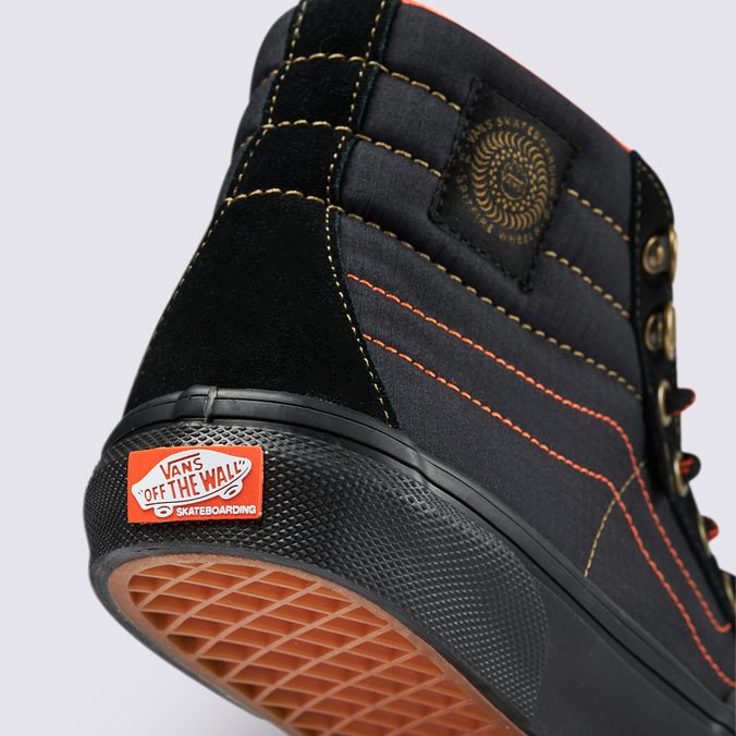 Tênis Skate Sk8-Hi Spitfire Black Flame
