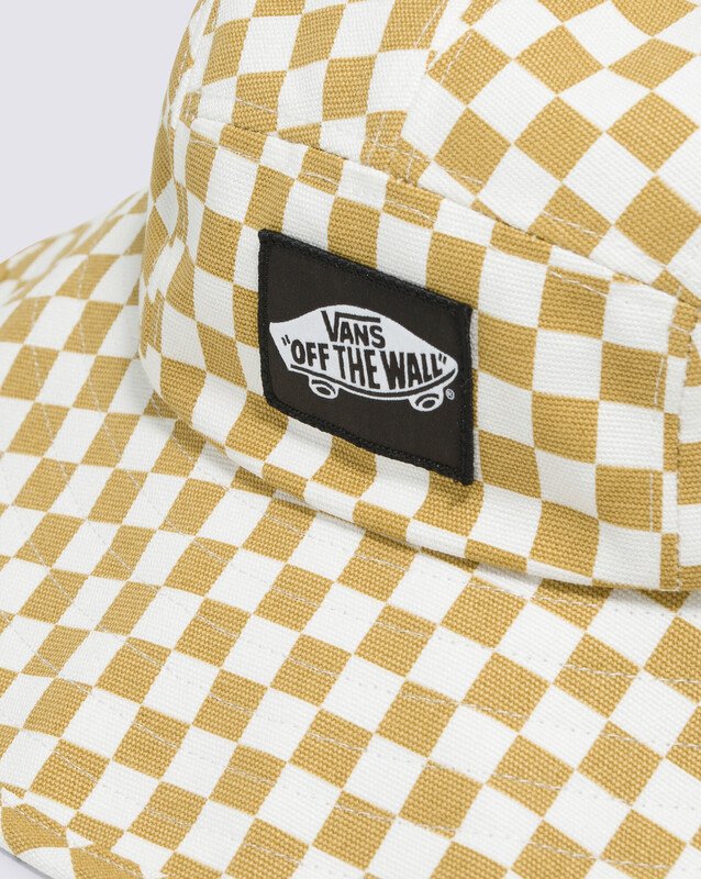 Chapéu Sunny Side Bucket Vans Checkerboard Day Pig Suede Gum Antelope