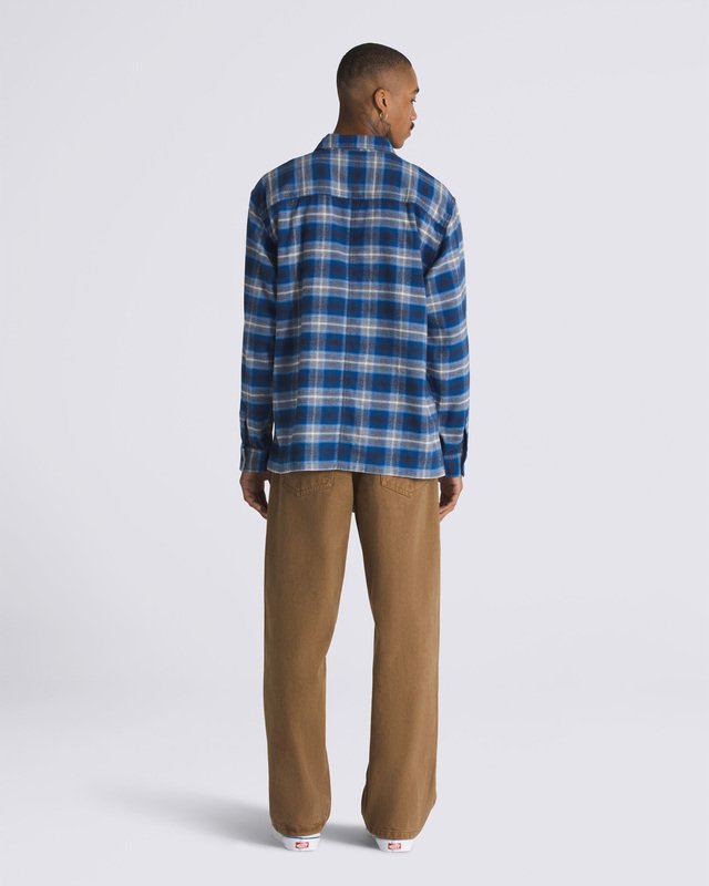 Calça Check-5 Baggy Denim Pant Upland Sepia