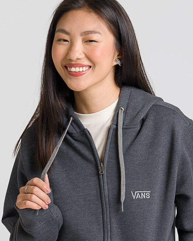 Moletom Core Basic Zip Hoodie