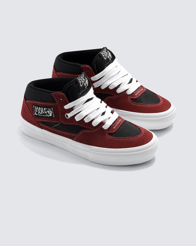 Tênis Half Cab Skate Sport Red Black