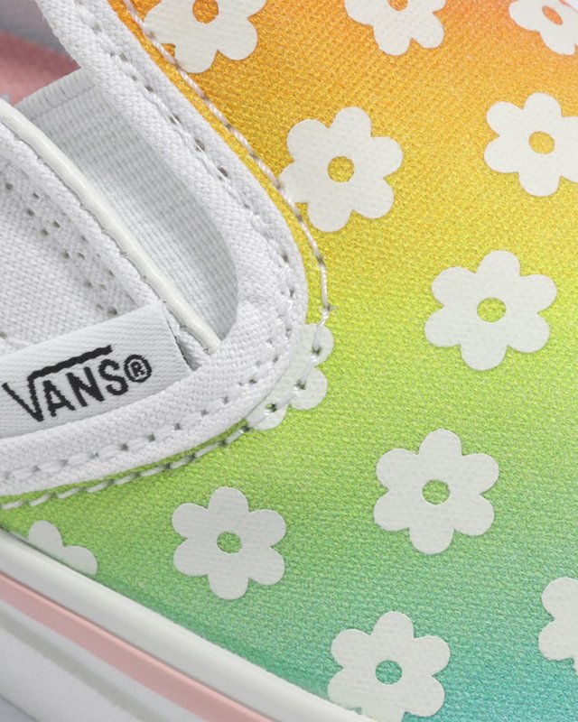 Tênis Slip-On Rainbow Glow True White Multi Infantil