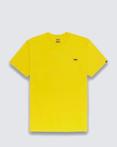 Fundada na Califórnia em 1966, a Vans está envolvida com a cultura rua, artes, música e ligada ao skate e à evolução do esporte, sem perder a essência. Dos clássicos aos modernos, a Vans possui uma enorme variedade de modelos de tênis, roupas e acessórios, sempre mantendo o estilo "Off The Wall". A Camiseta Core Basic SS Warm Olive Black de manga curta traz assinatura Vans em "Drop V" discreta e bordada na altura do peito, do lado esquerdo. Com gola canelada, costura reforçada nos ombros e aplicação de etiqueta tecida Vans na manga.