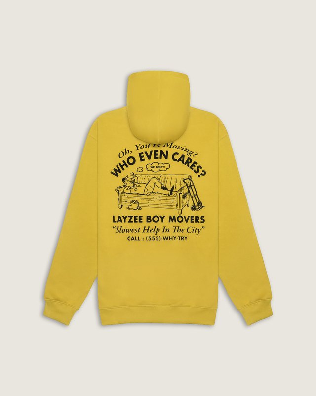 Moletom Moving Co Pullover Heritage Mustard