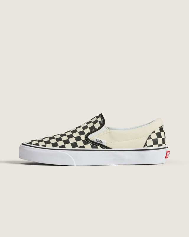 Tênis Slip-On Checkerboard Black White