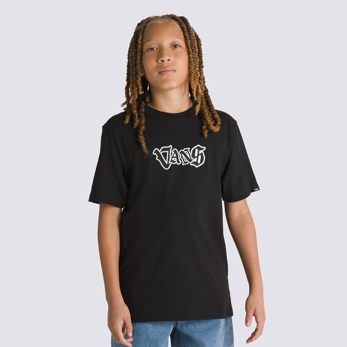 Camiseta Shattered SS Black Infantil