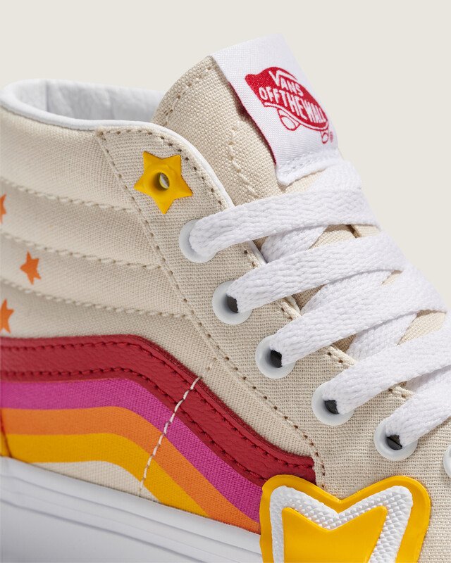 Tênis Sk8-Hi Kids Rainbow Retro Multi Infantil