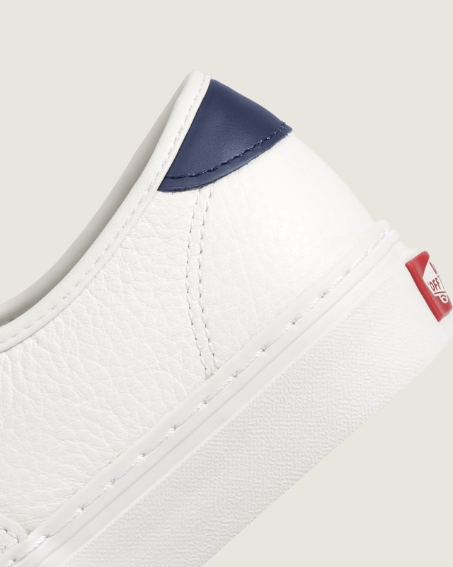 Tênis Authentic Leather White Navy