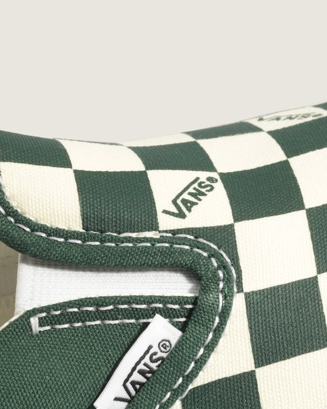 Tênis Slip-On Vans Check Emerald