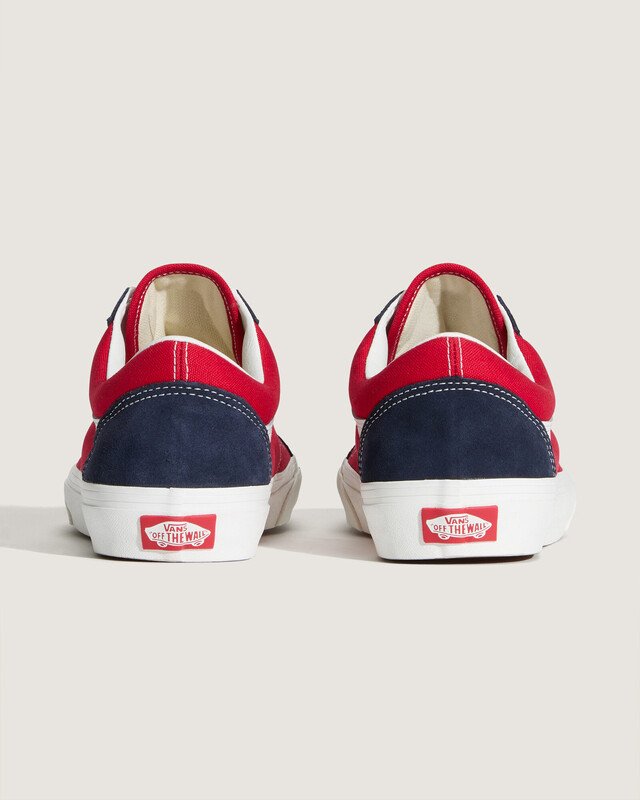 Tênis Old Skool Frayed 2-tone Navy Red