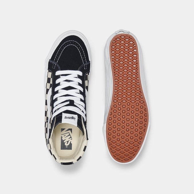 Tênis Sk8-Hi Premium Lx Checkerboard Black Off White