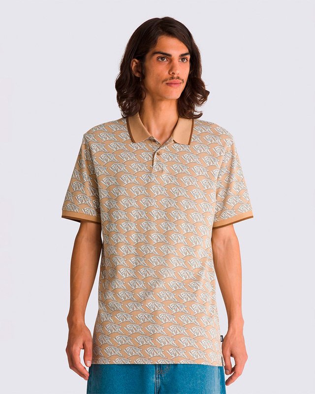 Camiseta Polo Bmx Peak - Lewis Mills Lx Vintage Incense | Vans