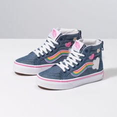 vans com sola arco iris