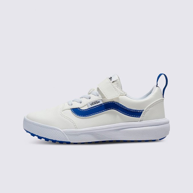 Tênis Ultrarange 66 V Infantil Pop Sidestripe White Blue
