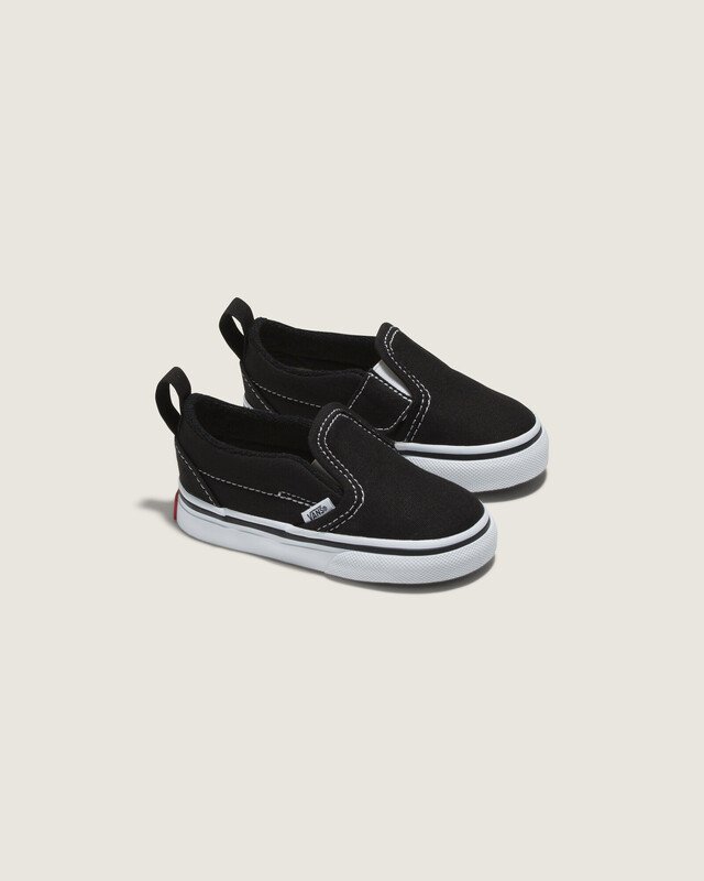 Tênis Slip-On Kids Black True White Infantil