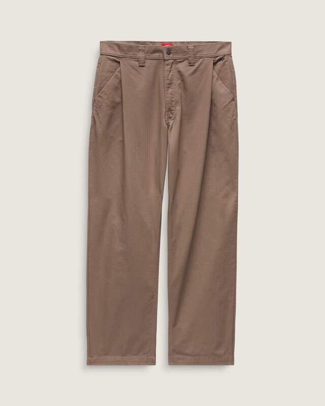 Calça Skate Loose Pleated Curren Caples Walnut