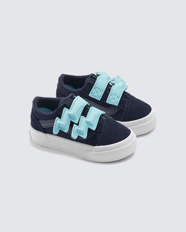Tênis Old Skool V Glow Summer Nights Navy Infantil