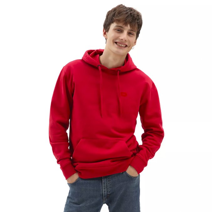 maroon moletom com capuz vans