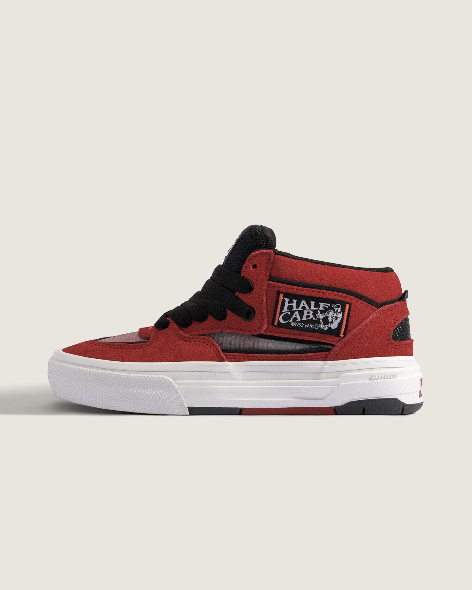 Tênis Skate Half Cab Wafflecup Red Black Grey | Vans