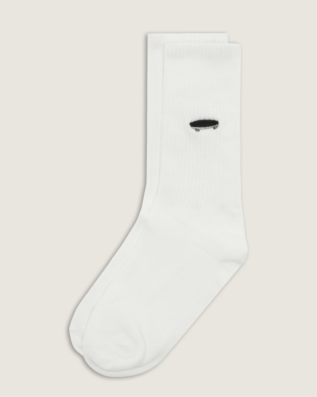 Meia Salton Crew White