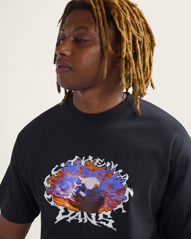 Camiseta Ss Dome Zone Black | Vans