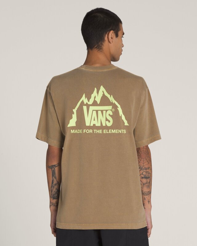 Camiseta Mte Crestline Ss Tee Sepia