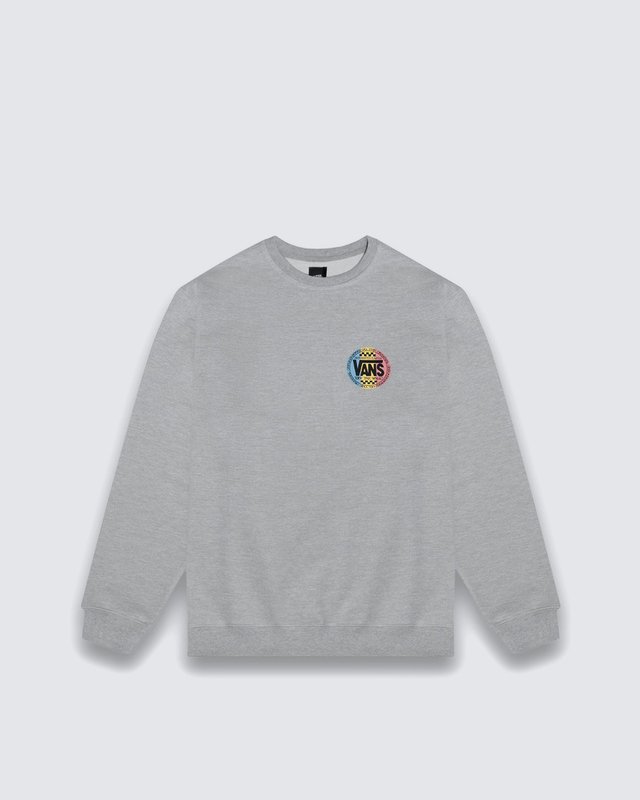 Moletom Retro Co Crew Cement Heather
