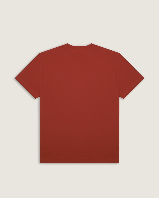 Camiseta Manga Curta Classic Script  Racing Red