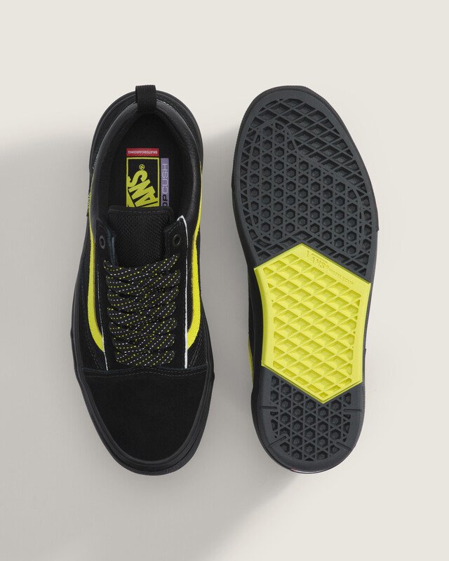 Tênis Skate Old Skool Wafflecup Reflective Black Lime