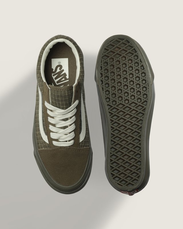 Tênis Old Skool Mte Washed Ripstop Sepia