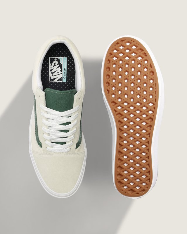 Tênis Old Skool Comfycush Antique White Green