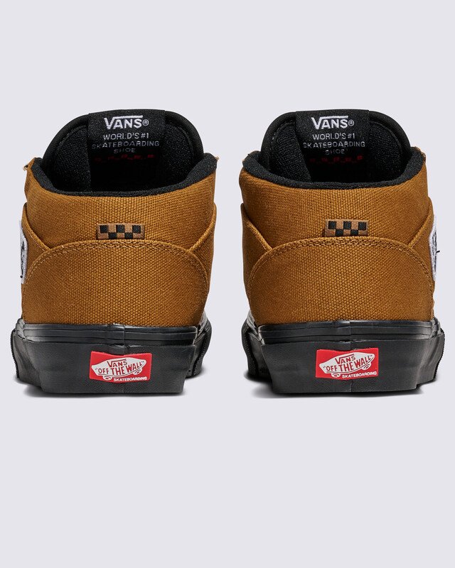 未使用【希少】VANS SKATE HALF CAB DUCK CANVAS Tênis Skate Half Cab Duck Canvas Gb Golden Brown Black | Vans