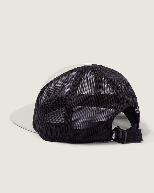 Boné Side Stripe Unstructured Trucker Marshmallow