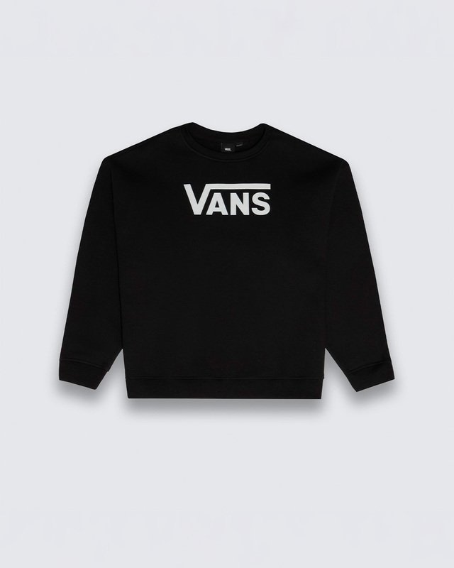 Moletom Classic V Oversized Crew SS Black