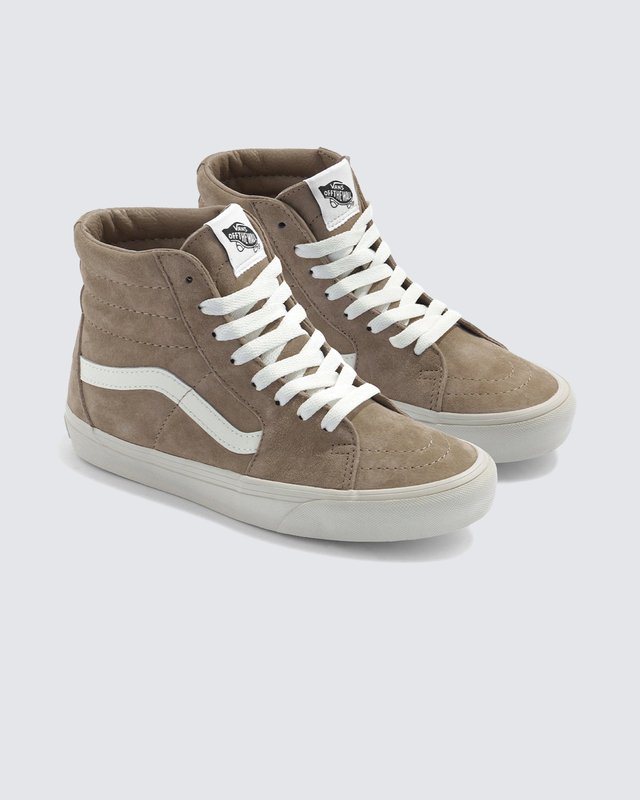 Tênis Sk8-Hi Pig Suede Warm Taupe