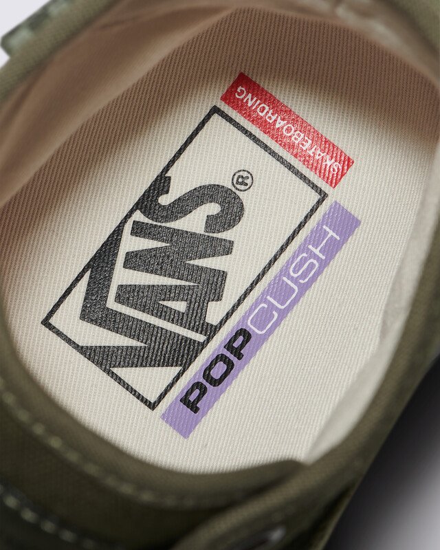 Tênis Skate Crockett High Corduroy Olive 2-Tone Olive Black