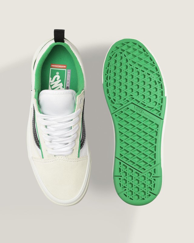 Tênis Skate Old Skool Wafflecup White Green