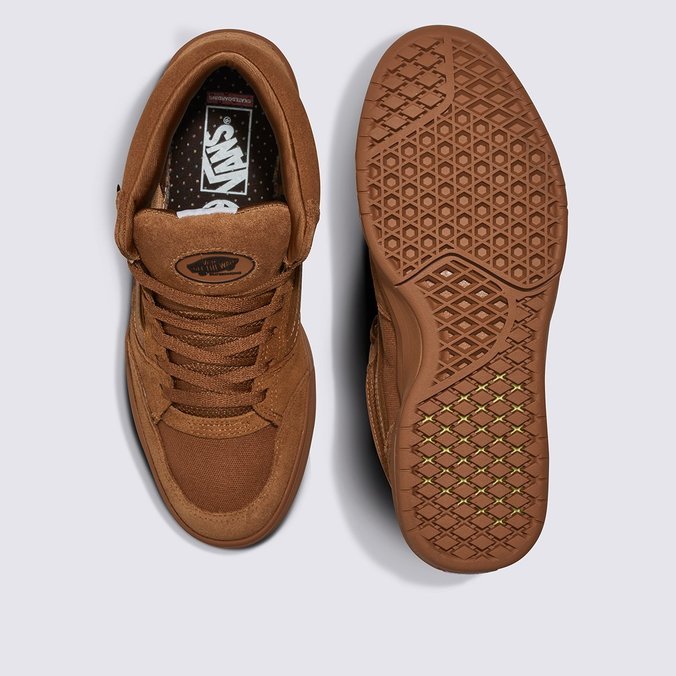 Tênis Skate Zahba Mid Brown Gum